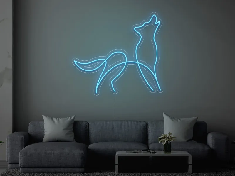 Lup - Semn Luminos LED Neon