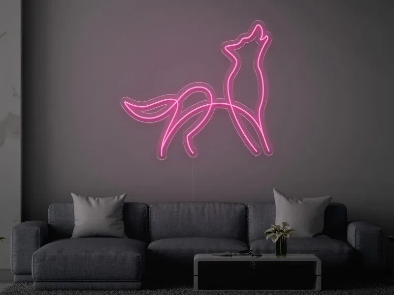 Lup - Semn Luminos LED Neon