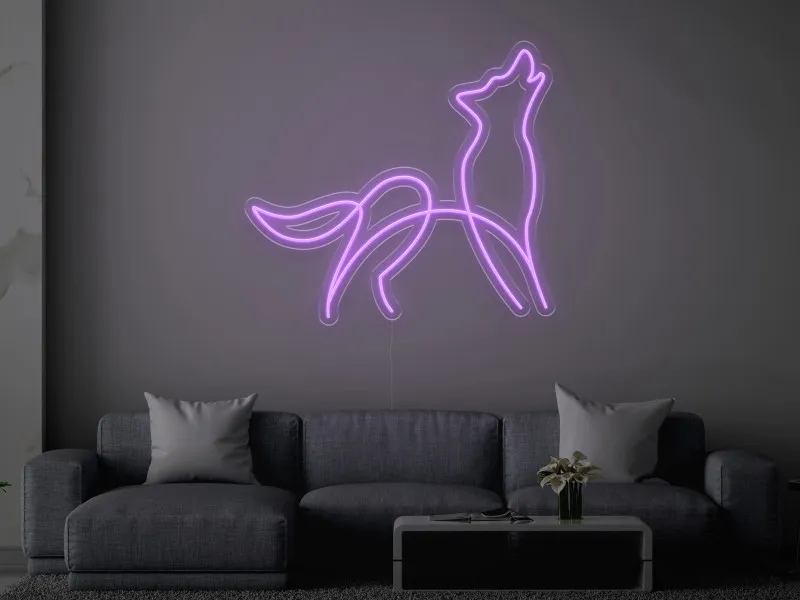 Lup - Semn Luminos LED Neon