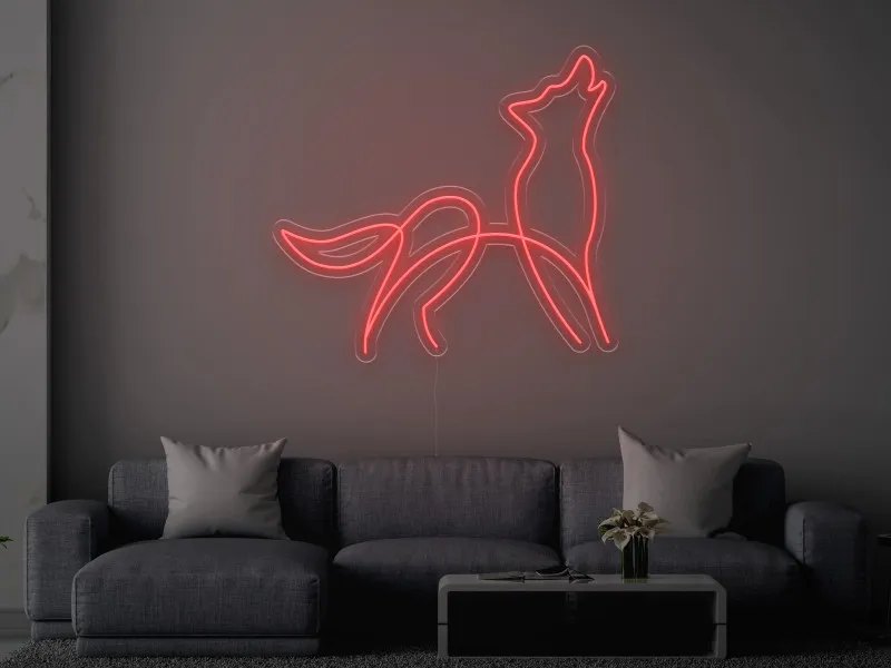 Lup - Semn Luminos LED Neon