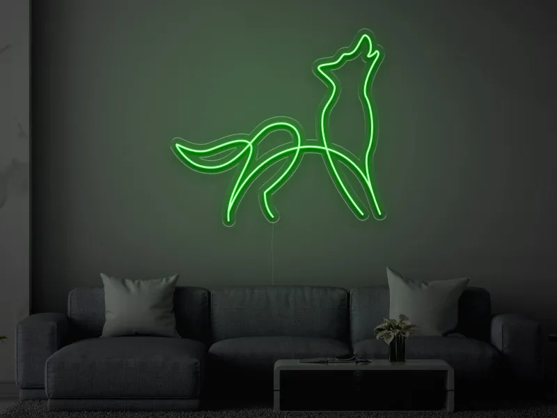 Lup - Semn Luminos LED Neon