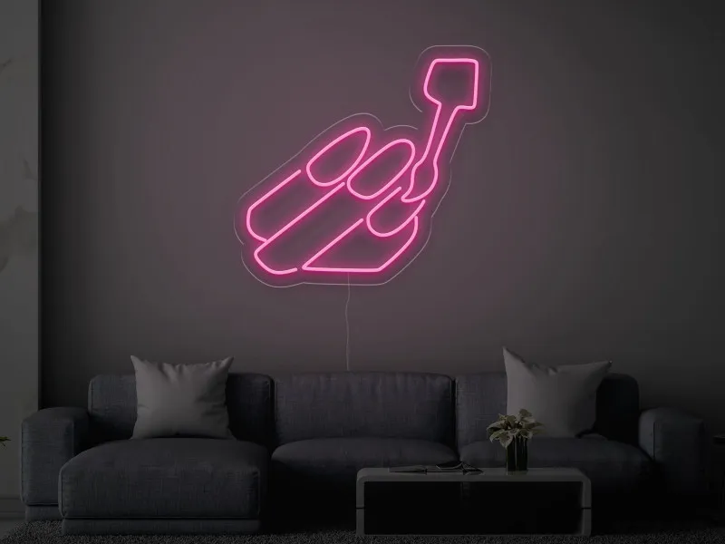 Unghii - Semn Luminos LED Neon
