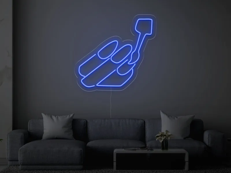 Unghii - Semn Luminos LED Neon