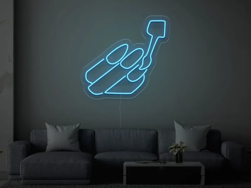 Unghii - Semn Luminos LED Neon