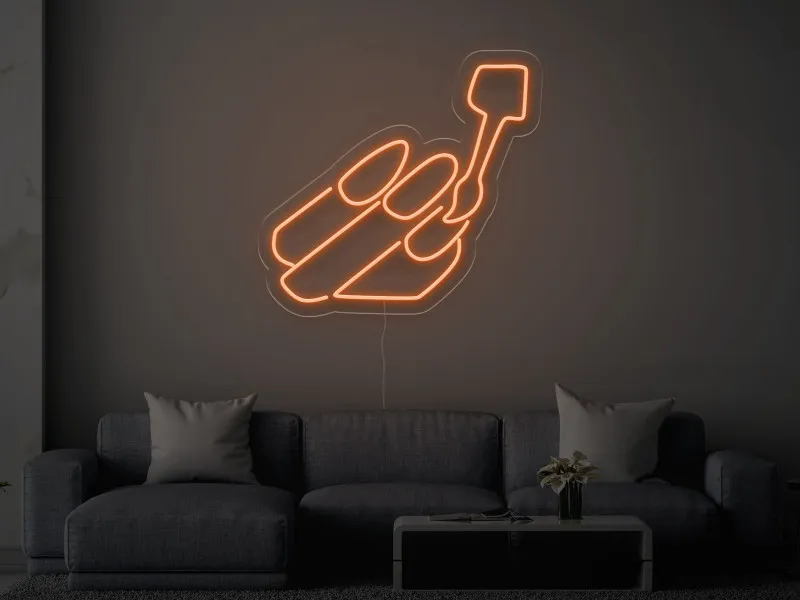 Unghii - Semn Luminos LED Neon