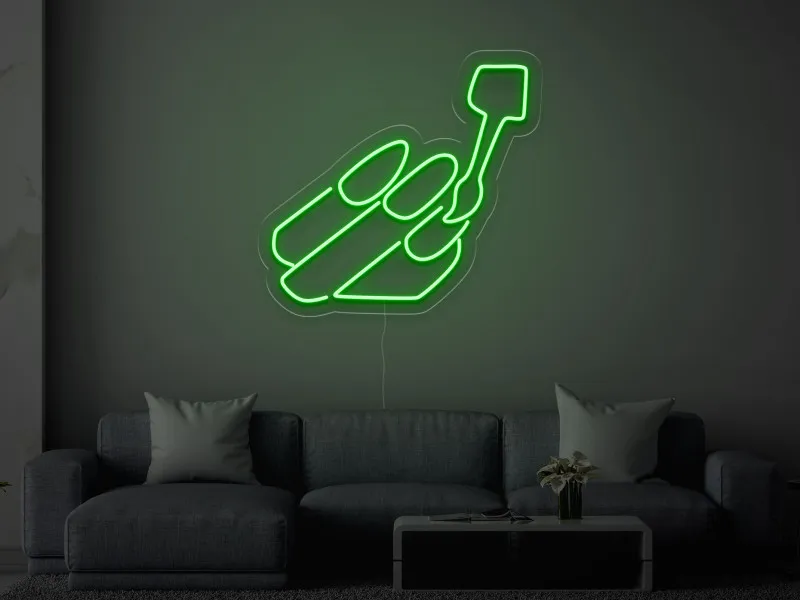 Unghii - Semn Luminos LED Neon