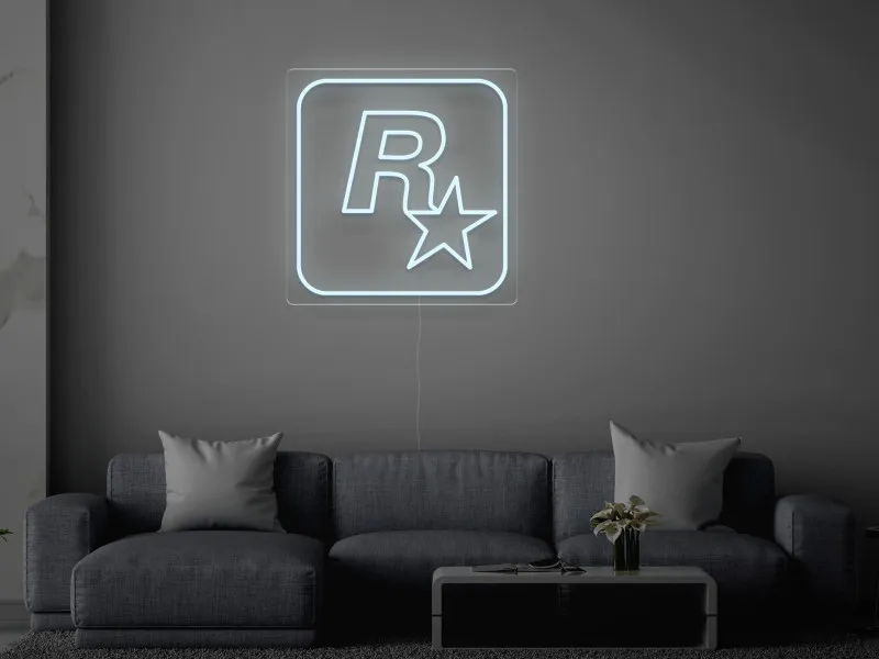 Rockstar - Semn Luminos LED Neon