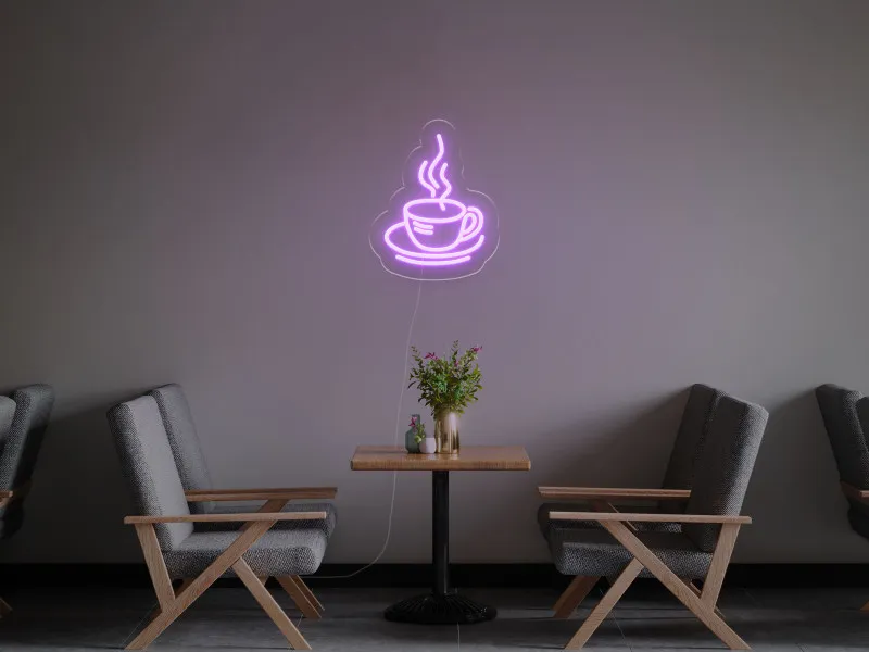 Coffee Cup - Semn Luminos LED Neon