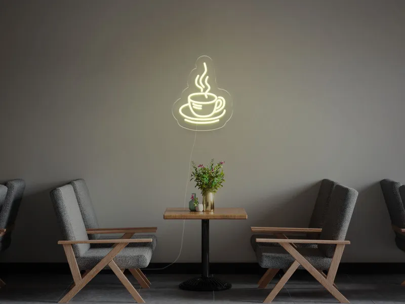 Coffee Cup - Semn Luminos LED Neon