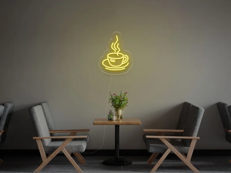 Coffee Cup - Semn Luminos LED Neon