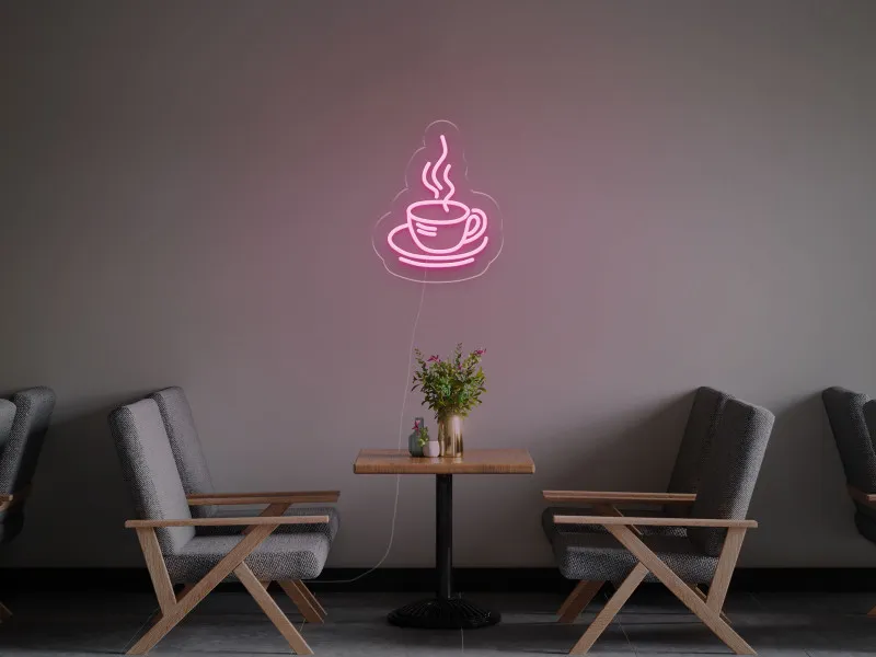Coffee Cup - Semn Luminos LED Neon
