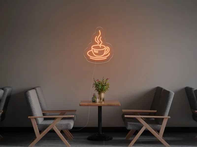 Coffee Cup - Semn Luminos LED Neon