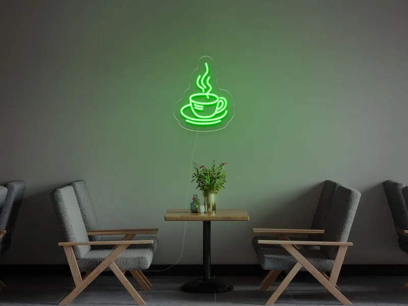 Coffee Cup - Semn Luminos LED Neon