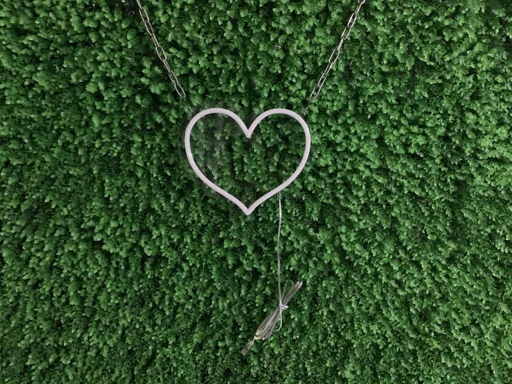 Inima - Semn Luminos LED Neon de Inchiriat