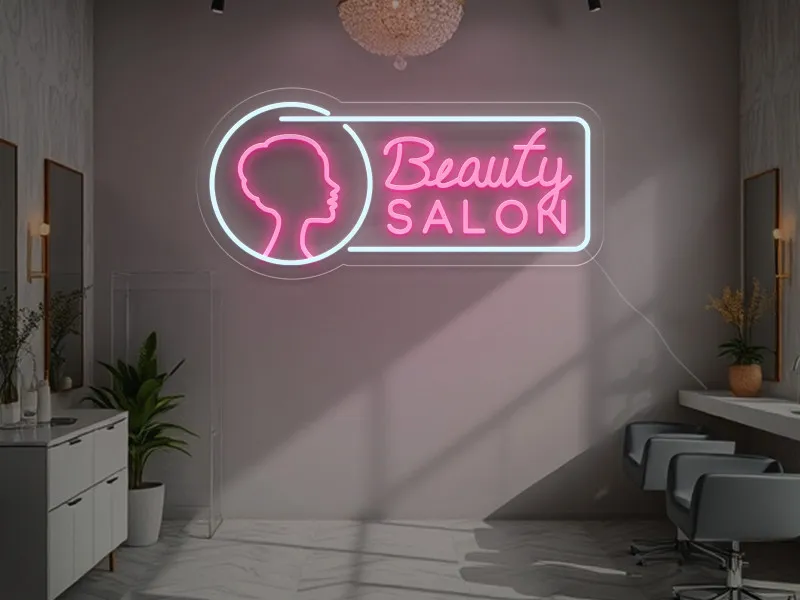 Beauty Salon - Semn Luminos LED Neon