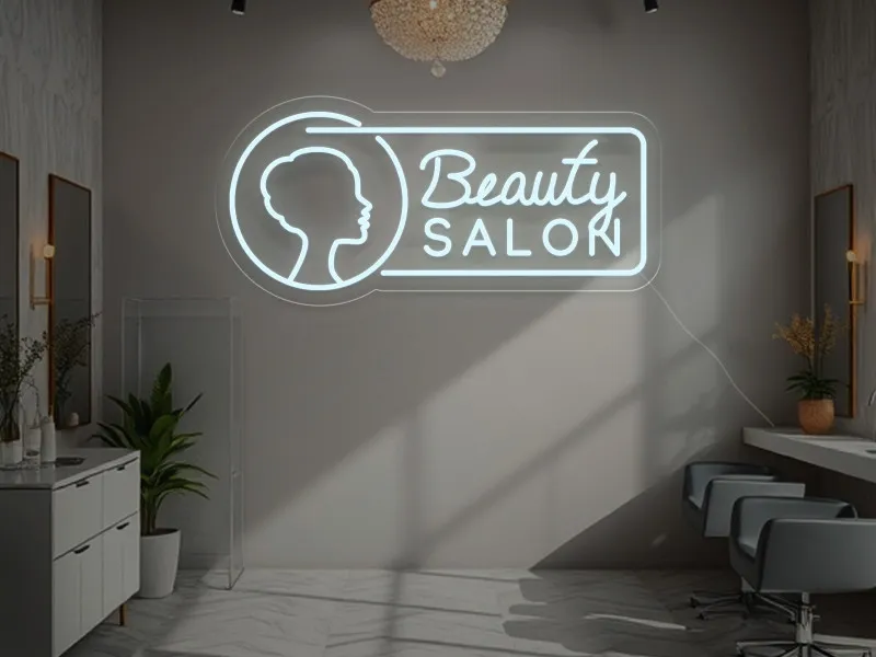 Beauty Salon - Semn Luminos LED Neon