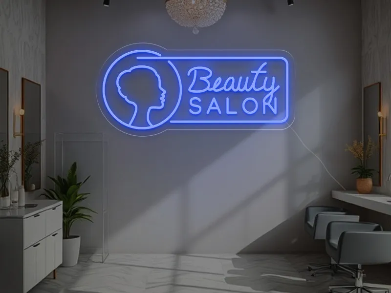 Beauty Salon - Semn Luminos LED Neon