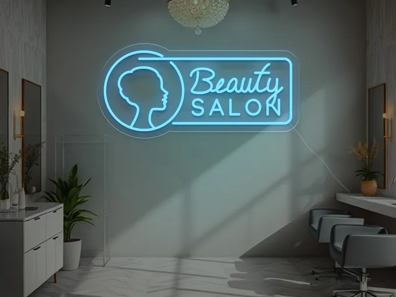 Beauty Salon - Semn Luminos LED Neon