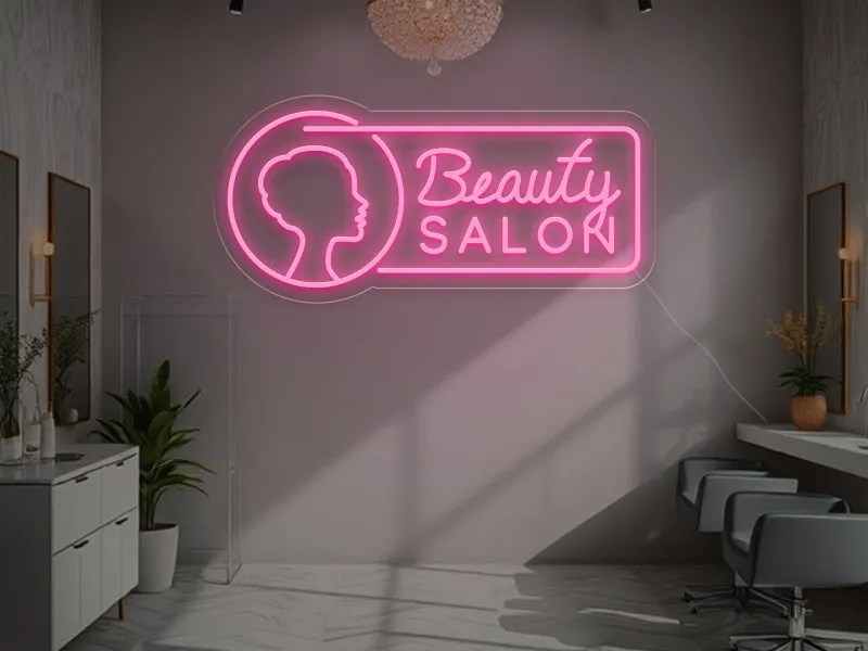 Beauty Salon - Semn Luminos LED Neon