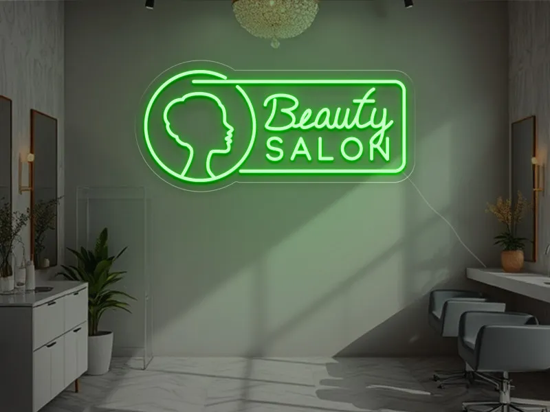 Beauty Salon - Semn Luminos LED Neon