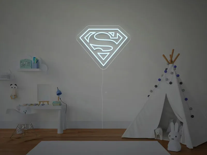 Superman - Semn Luminos LED Neon