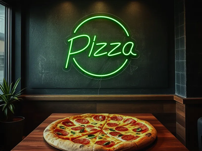 Pizza - Semn Luminos LED Neon