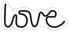 Love - Semn Luminos LED Neon de Inchiriat