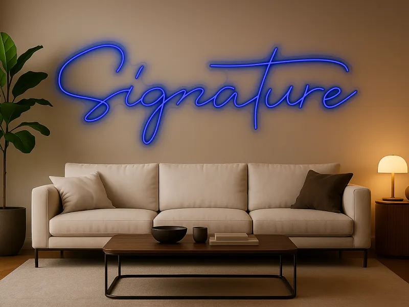Signature - Semn Luminos LED Neon