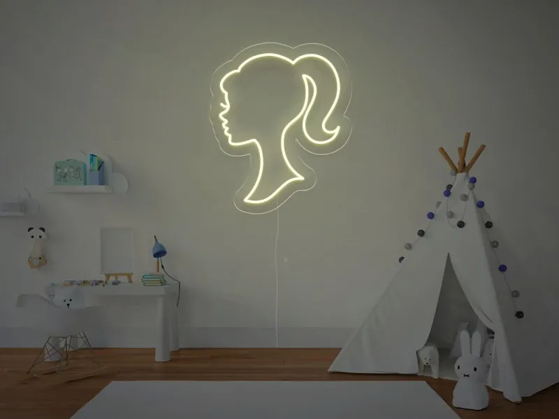 Barbie - Semn Luminos LED Neon
