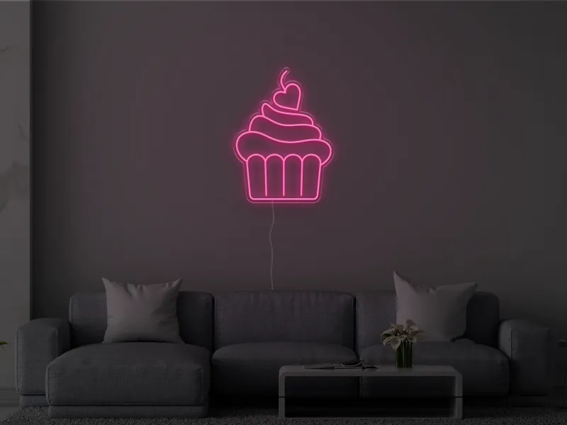 Love Cupcake - Semn Luminos LED Neon