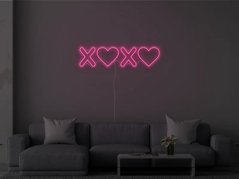 XOXO - Semn Luminos LED Neon