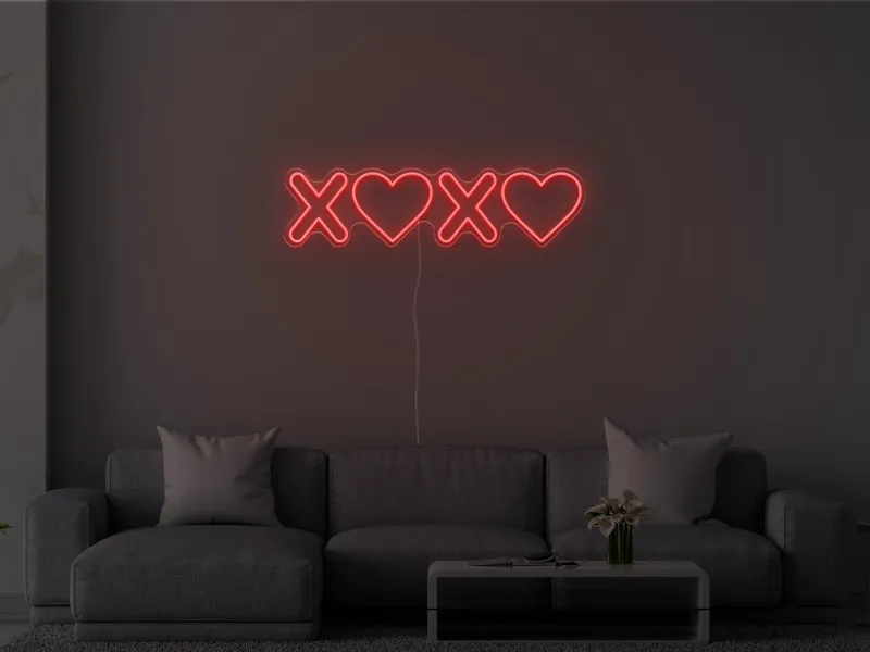 XOXO - Semn Luminos LED Neon