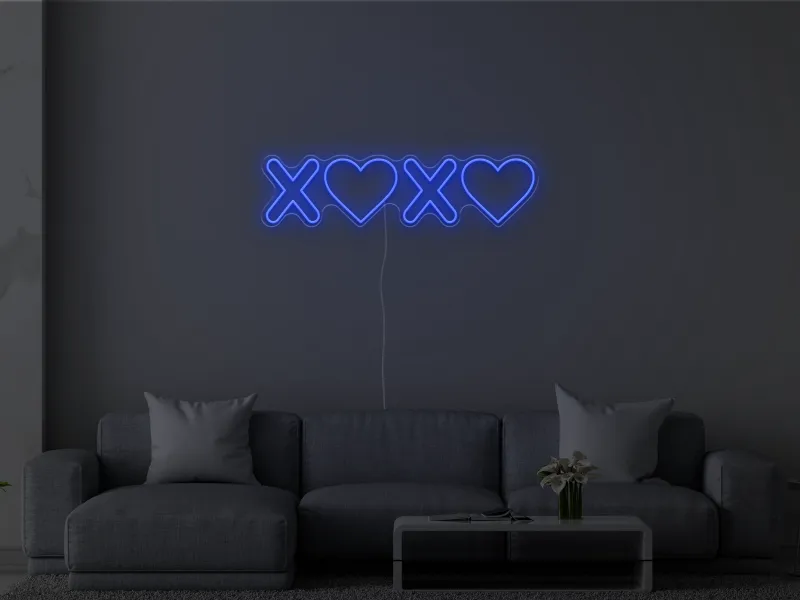 XOXO - Semn Luminos LED Neon