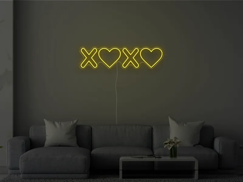 XOXO - Semn Luminos LED Neon