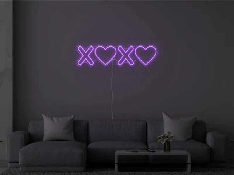 XOXO - Semn Luminos LED Neon