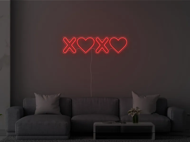 XOXO - Semn Luminos LED Neon