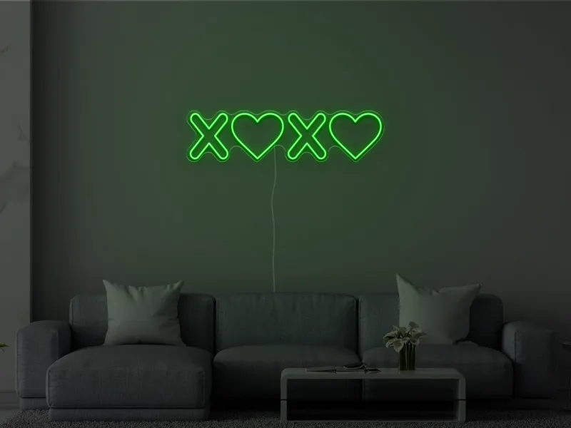 XOXO - Semn Luminos LED Neon
