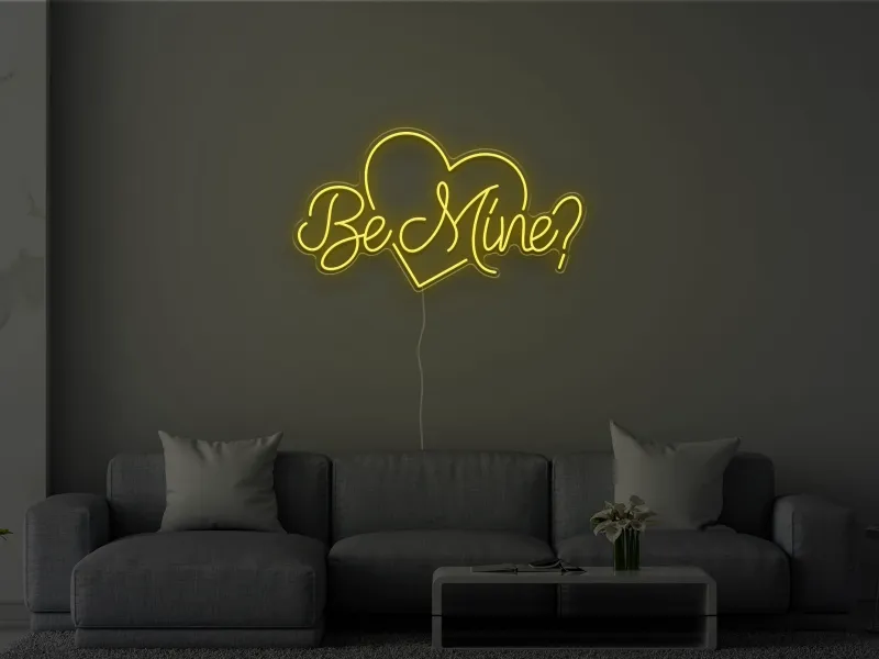 Be Mine? - Semn Luminos LED Neon