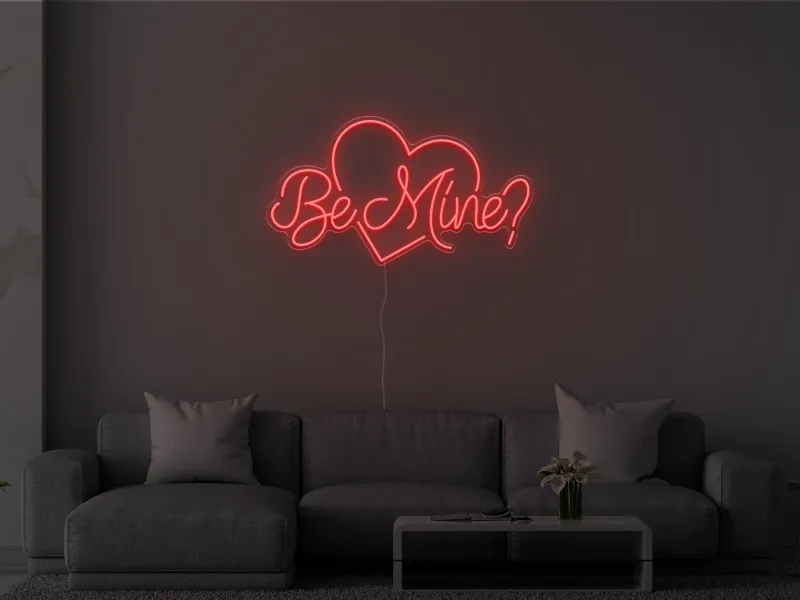 Be Mine? - Semn Luminos LED Neon