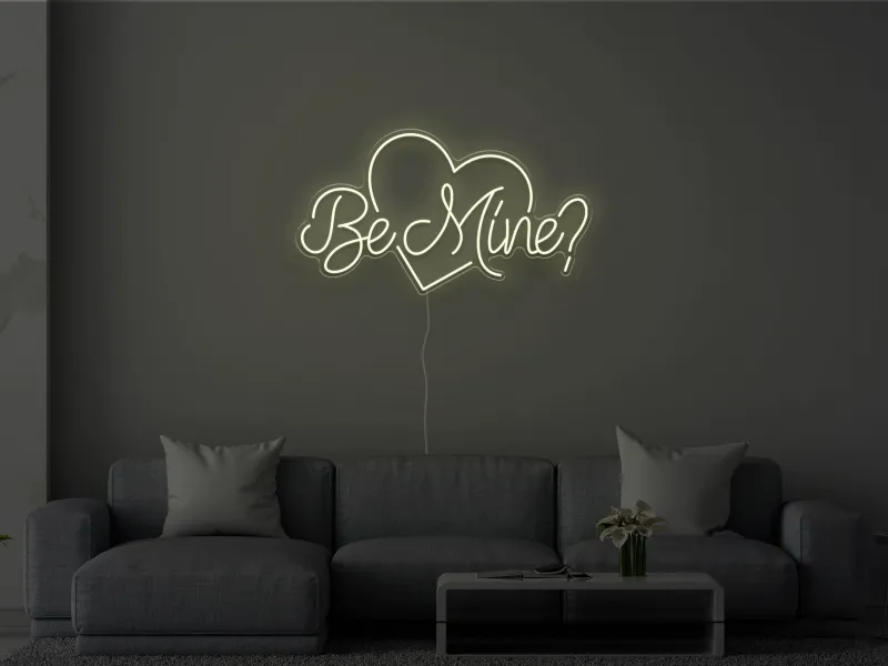Be Mine? - Semn Luminos LED Neon