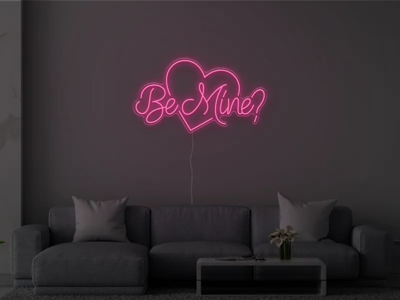 Be Mine? - Semn Luminos LED Neon