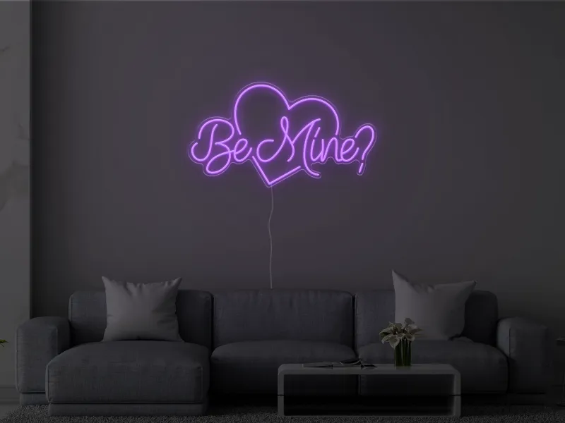 Be Mine? - Semn Luminos LED Neon