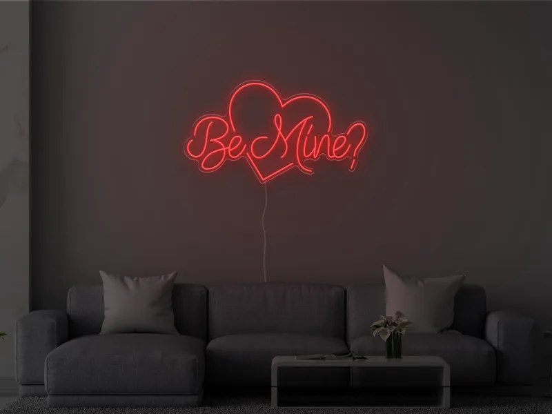 Be Mine? - Semn Luminos LED Neon