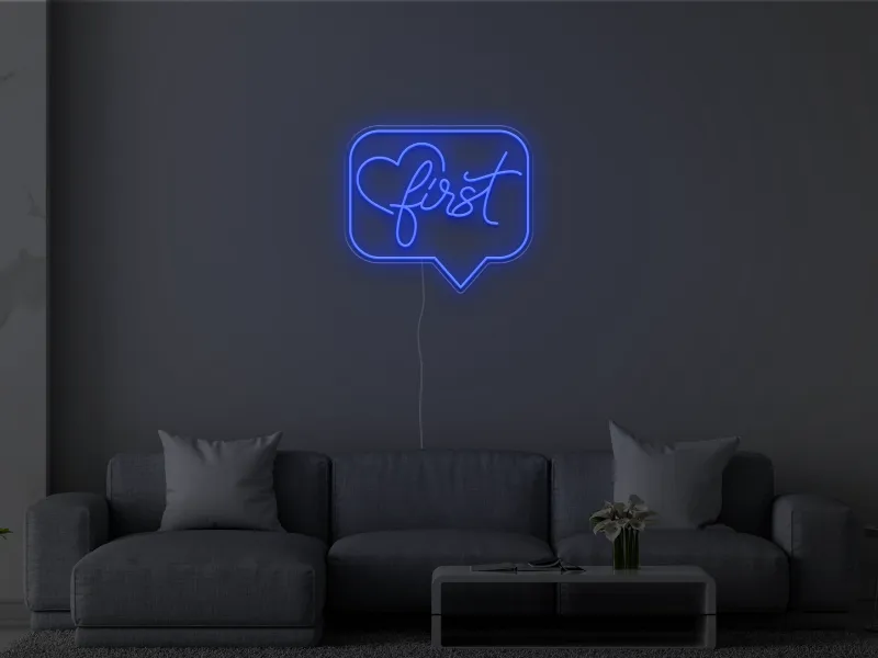 Love First - Semn Luminos LED Neon