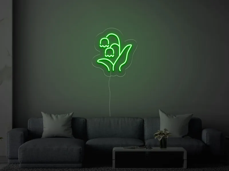 Flowers - Semn Luminos LED Neon
