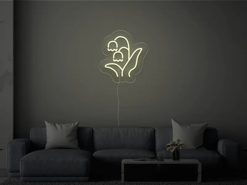 Flowers - Semn Luminos LED Neon