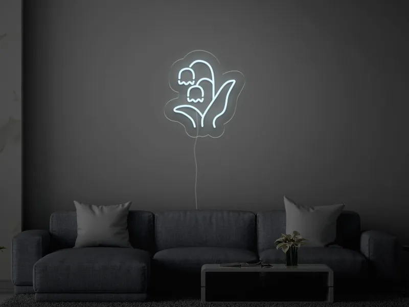 Flowers - Semn Luminos LED Neon