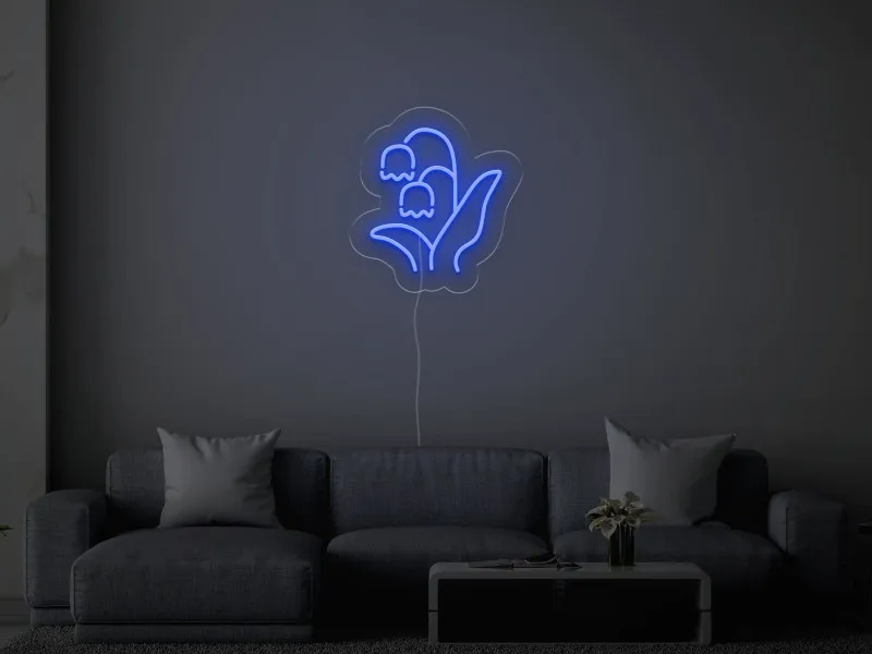 Flowers - Semn Luminos LED Neon