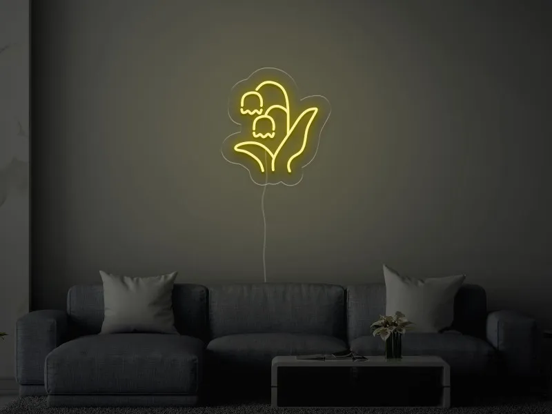 Flowers - Semn Luminos LED Neon