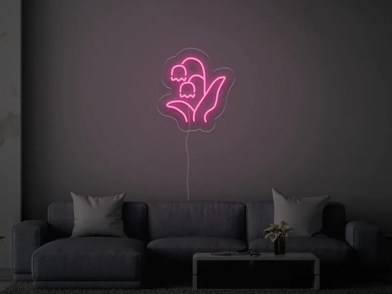 Flowers - Semn Luminos LED Neon